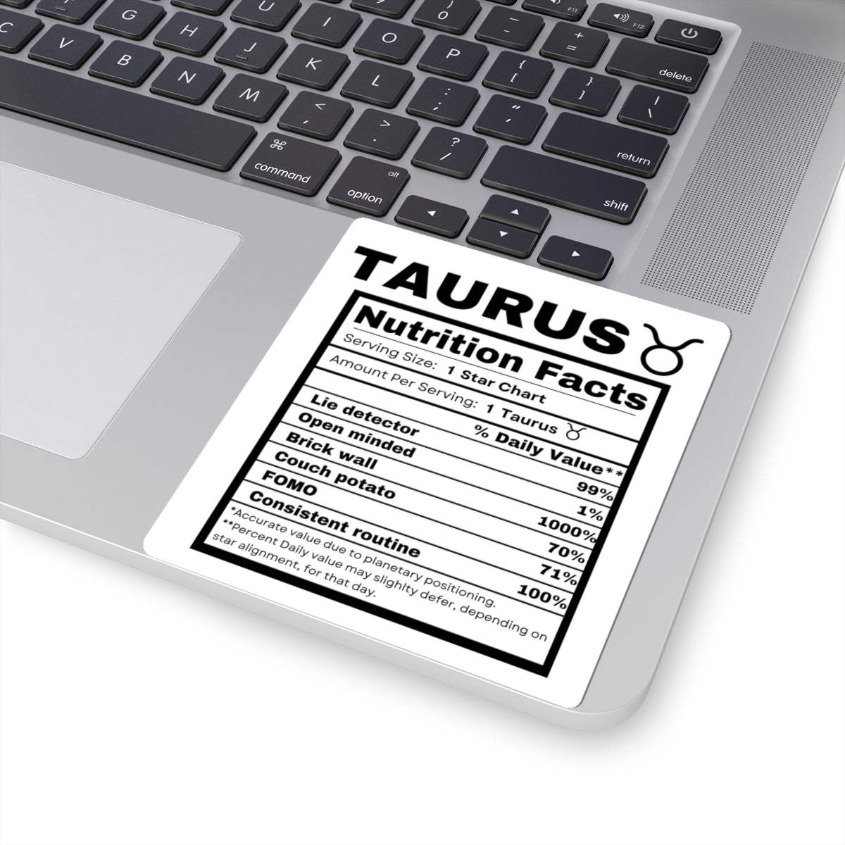 "Taurus" Kiss-Cut Stickers