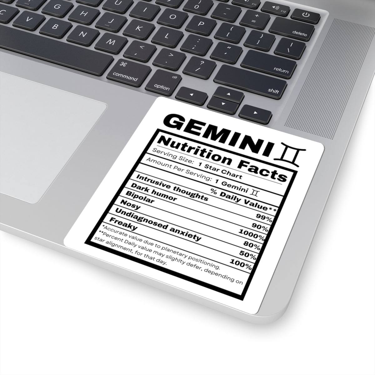 "Gemini" Kiss-Cut Stickers