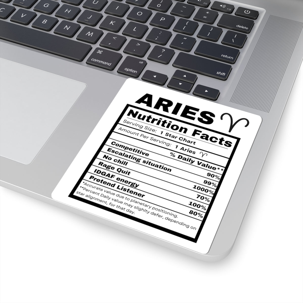 "Aries" Kiss-Cut Stickers