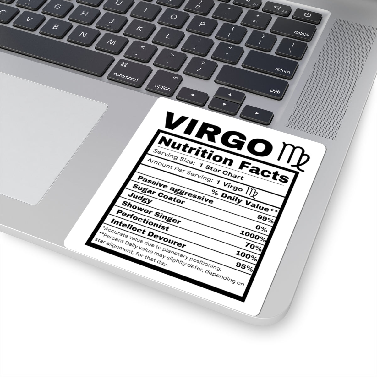 "Virgo" Kiss-Cut Stickers